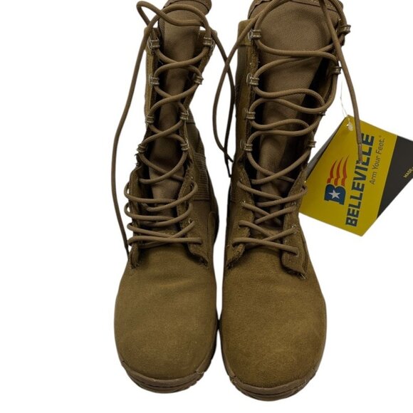 Belleville Army Combat Boots Ultra- Assault Coyote Size 5 Men/7 Women Wide - Picture 5 of 14
